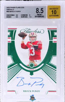 2022 Brock Purdy BGS 8.5 10 Flawless Rookie Auto Emerald #RGMBP 2/5