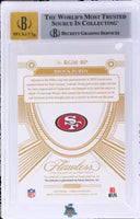 2022 Brock Purdy BGS 8.5 10 Flawless Rookie Auto Emerald #RGMBP 2/5