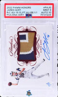 2022 Jared Goff PSA 9 10 Honors Rookie Auto Flawless Patch Auto #PAJG 1/1