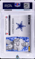 2020 Roger Staubach PSA 9 Illusions Immortalized Jersey Auto #30 1/3