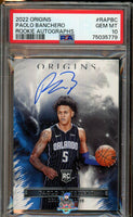 2022 Paolo Banchero PSA 10 Origins Rookie Auto #RAPBC