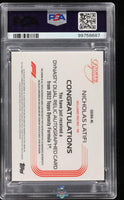2022 Nicholas Latifi PSA 10 Topps Dynasty Dual Relic Auto #SDSRANL 6/10
