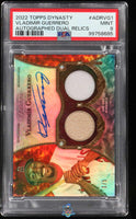 2022 Vladimir Guerrero PSA 9 Topps Dynasty Dual Relic Auto #ADRVG1 1/5