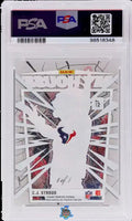 2023 CJ Stroud PSA 6 Clearly Donruss My House Holo Platinum #12 1/1