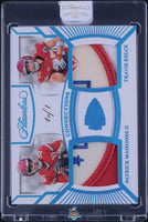 2023 Mahomes Kelce Raw Flawless Flawless Connections #FCKC 1/1