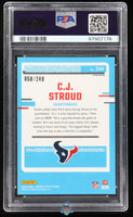 2023 CJ Stroud PSA 9 Donruss Optic Orange #244 58/249