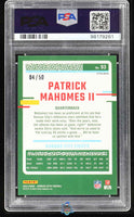 2023 Patrick Mahomes PSA 9 Donruss Optic Purple #93 4/50