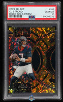 2023 CJ Stroud PSA 10 Select Disco Gold Prizm #183 7/10