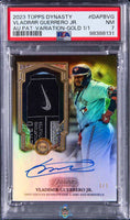 2023 Vladimir Guerrero Jr. PSA 7 Topps Dynasty Auto Patch Var Gold #DAPBVG 1/1