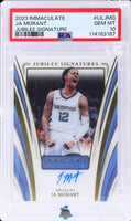 2023 Ja Morant PSA 10 Immaculate Jubilee Signatures #IJLJMG 22/25