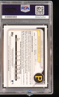 2024 Paul Skenes PSA 10 Bowman Chrome Pros Auto Yellow Refractor #CPAPS 18/75