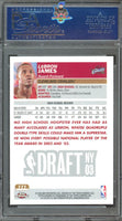 2003 LeBron James BGS Authentic Topps Chrome Luke the Cardist #111