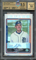 2005 Justin Verlander BGS 9.5 10 Topps Chrome Auto Refractor #242 326/500