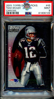 2005 Tom Brady PSA 9 Topps Picks Chrome #45