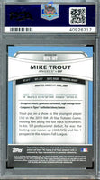 2010 Mike Trout PSA 9 Bowman Platinum Rookie Auto #BPAMT