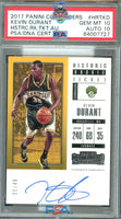 2017 Kevin Durant PSA 10 10 Contenders Historic Rookie Ticket Auto #HRTKD 5/49