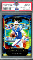 2018 Josh Allen PSA 10 Select Rookie Selections Tie Dye #RS6 7/25