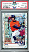 2020 Jeremy Pena PSA 10 Bowman Chrome Pros Speckle Refractor #BCP61 89/299