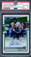 2020 Justin Herbert PSA 10 Chronicles DP Optic Auto #2