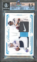 2021 Dak Prescott Russell Wilson BGS 8.5 Flawless Dual Nike #DD4 1/2