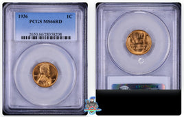 1936 1C PCGS MS66 RD 28358208