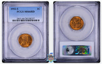 1952-S 1C PCGS MS66 RD 28358261