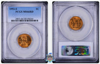 1952-S 1C PCGS MS66 RD 28358261