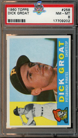 1960 Topps Dick Groat #258 PSA 8 17709202