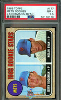 1968 Topps J Koosman N Ryan Mets Rookies #177 PSA 7.5 50118178