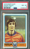 1978 Monty Gum Johan Cruyff World Cup PSA 8 57200149