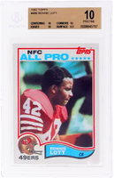 1982 Topps All Pro Ronnie Lott #486 BGS 10 0006645707