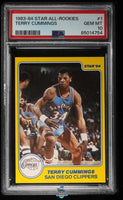 1983 Terry Cummings PSA 10 Star All Rookies #1