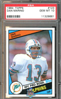 1984 Topps Dan Marino #123 PSA 10 11329661