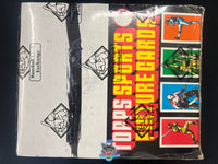 1985 Topps Football Rack Pack Sealed Box