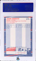 1988 John Smoltz PSA 10 Fleer Updt Glossy #U74