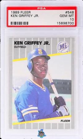 1989 Ken Griffey Jr. PSA 10 Fleer #548