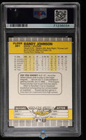 1989 Fleer Randy Johnson Ad PArtially Obscured #381 PSA 10 71236034