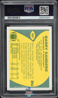 1989 Topps Traded Barry Sanders ROOKIE AUTO DNA 10 #83T PSA 10 Auto 10 82832457