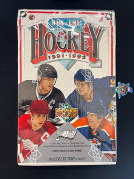 1991-92 Upper Deck Low Series NHL Hockey Factory Sealed Wax Box