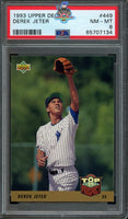 1992 Derek Jeter PSA 8 U.D. #449