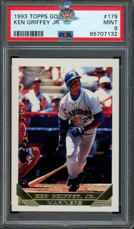 1993 Ken Griffey Jr. PSA 9 Topps Gold #179