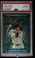 1995 Derek Jeter PSA 10 Topps Finest With Coating #279