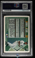 1995 Derek Jeter PSA 10 Topps Finest With Coating #279