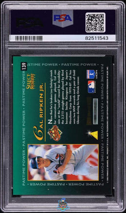 1996 Cal Ripken Jr. PSA 8 Select Certified Mirror Gold #139