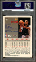 1997 Tim Duncan PSA 10 Topps #115