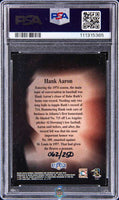 1997 Hank Aaron PSA Authentic 8 Sports Illustrated Autographed Mini Covers 62/250