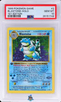 1999 Pokemon Base Set 1st Edition Holo Blastoise #2 PSA 10 26151748