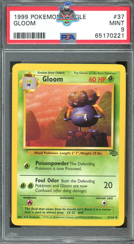 1999 Pokemon Jungle Gloom #37 PSA 9 65170221