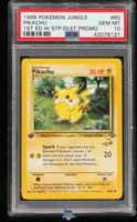 1999 Pokemon Jungle Pikachu 1st Edition Promo #60 PSA 10