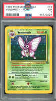 1999 Pokemon Jungle Venomoth-Holo #13 PSA 7 65170224